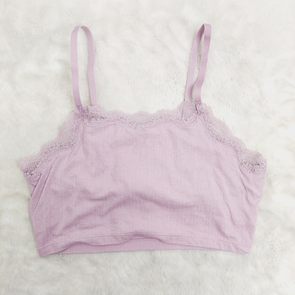 Honeydew Purple & Blue Floral Lace Strappy Bralette 2 Bra Bundle 2299 - Picture 2 of 11